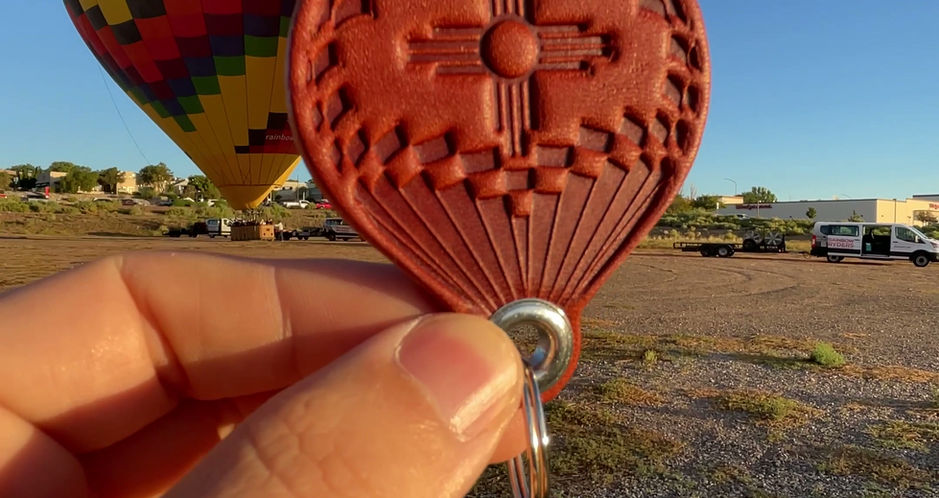 Balloon Fiesta Keychain Inspiration